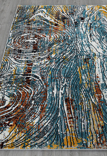 LYCRA EJ81A L.GREY D.BLUE 3 carpet-room